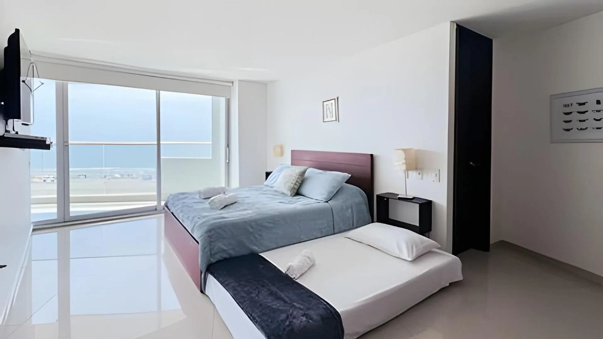 2 Dormitorios Morros. Vista Mar Y Salida Playa Cartagena 0*,  Colombia